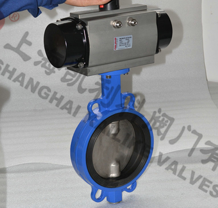 D671X氣動(dòng)對夾蝶閥